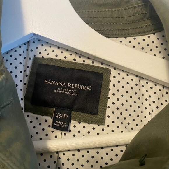 BANANA REPUBLIC Utility Jacket Size XS (army green) - Picture 5 of 9